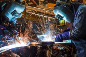 Welding with sparks in Gaithersburg, MD