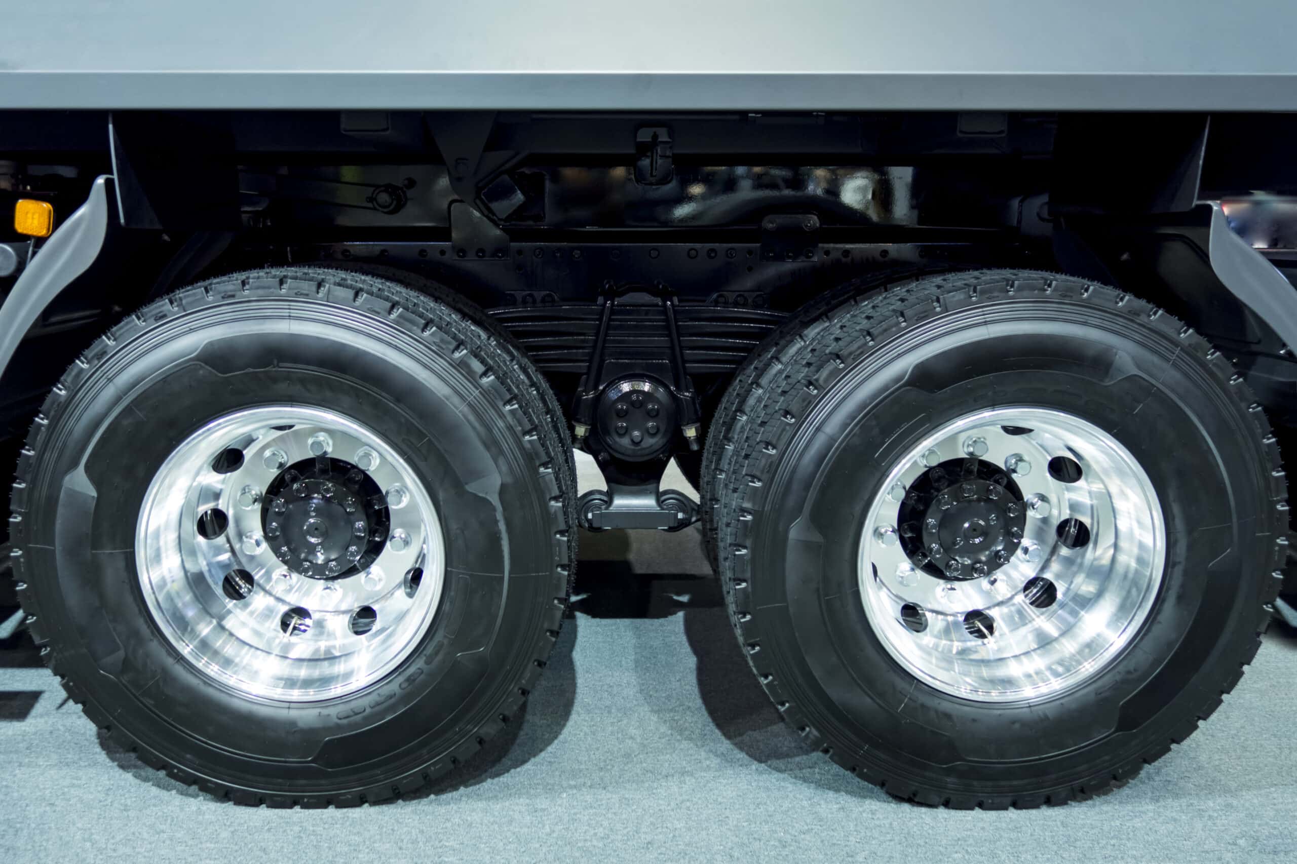Lorry wheels